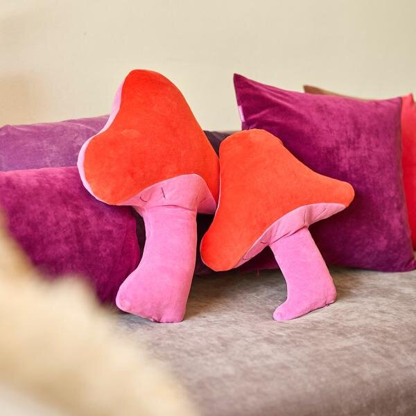 Magic Mushroom Big komplett blutorange von farbenfreunde