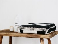 Riema Kuscheldecke JORIS schwarz-natur