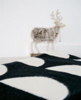Riema Kuscheldecke JORIS schwarz-natur
