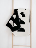 Riema Kuscheldecke JORIS schwarz-natur