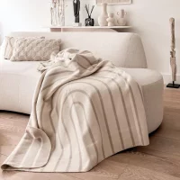 Riema Kuscheldecke ANNA beige-natur