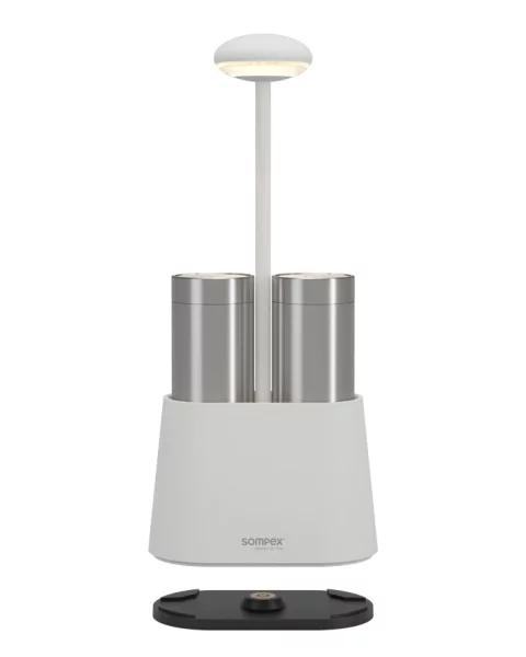 Sompex Heureca Akku-Tischleuchte weiß