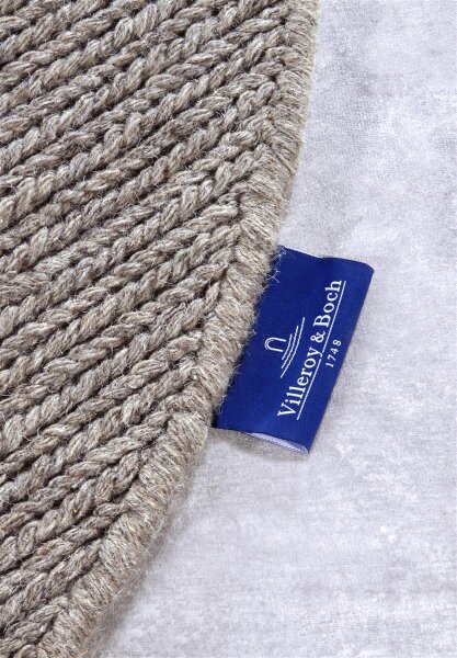 Villeroy & Boch Wollteppich Francois  rund Linen