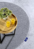 Villeroy & Boch Wollteppich Francois  rund Silber