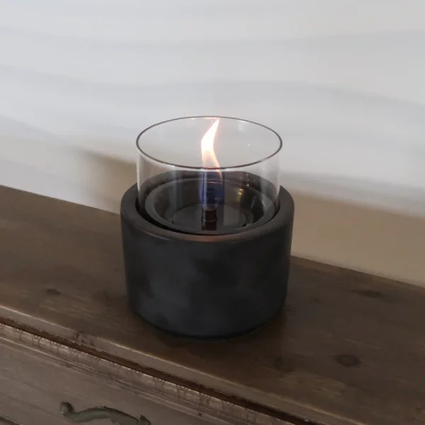 Tenderflame Lotus 12 Black Ceramic Tischfeuer