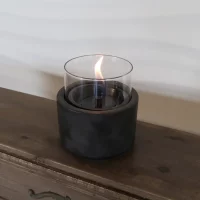 Tenderflame Lotus 12 Black Ceramic Tischfeuer