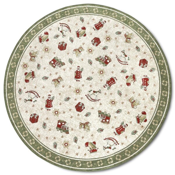 Villeroy & Boch Toy´s Delight Design Teppich Nostalgic Shine rund Grün