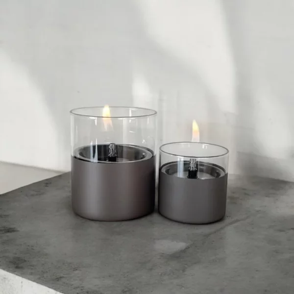 Tenderflame Lilly 8 & Lilly 10 Duo Pack Geschenkset Gun Metal