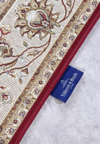 Villeroy & Boch In- & Outdoor Teppich Pierre Rot Creme