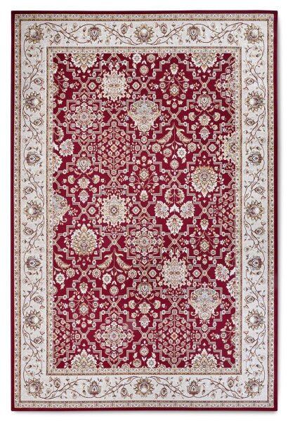 Villeroy & Boch In- & Outdoor Teppich Pierre Rot Creme