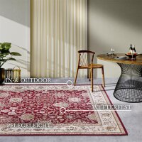 Villeroy & Boch In- & Outdoor Teppich Pierre Rot Creme