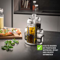 Gefu Essig-Öl und Gewürz Menage KIPPO 5-teilig