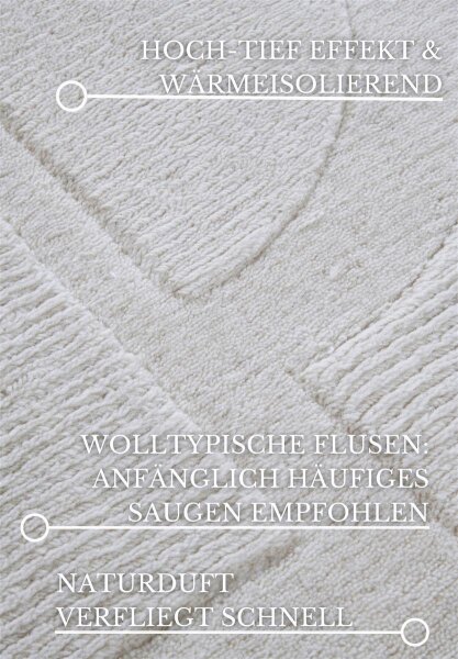 Villeroy & Boch Wollteppich Alexis Creme