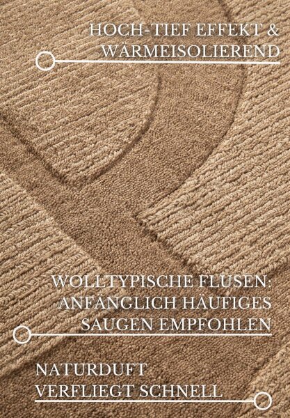 Villeroy & Boch Wollteppich Alexis Beige