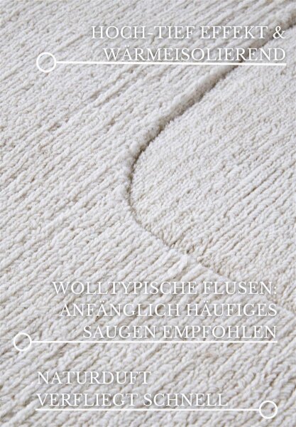 Villeroy & Boch Wollteppich Charlotte Creme