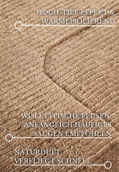 Villeroy & Boch Wollteppich Charlotte Beige