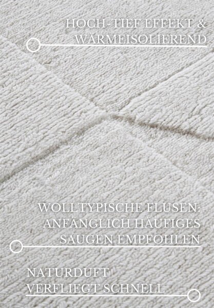 Villeroy & Boch Wollteppich Ursule Creme