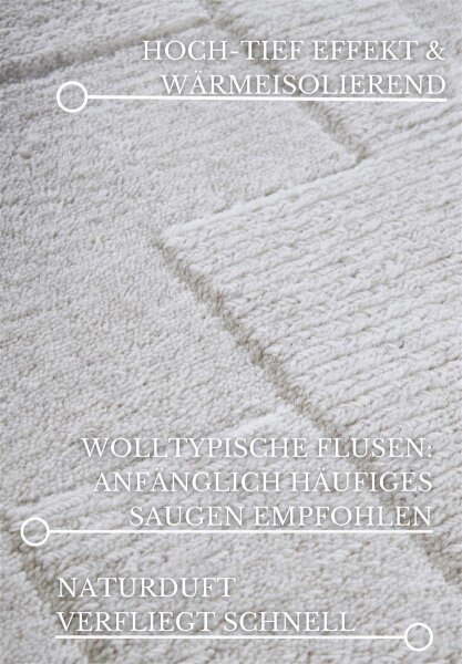 Villeroy & Boch Wollteppich Wilhelmine Creme