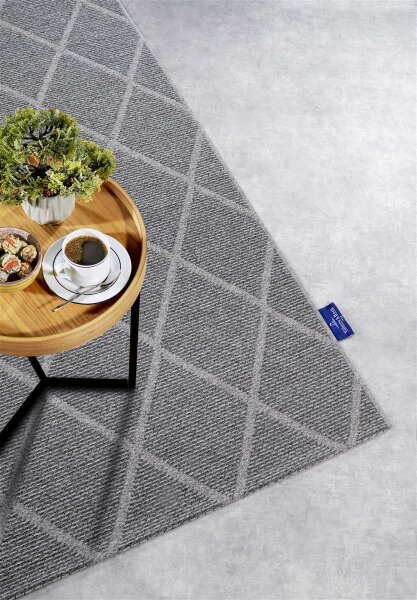 Villeroy & Boch Wollteppich Maria Natur Grau Braun