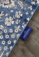 Villeroy & Boch Kurzflor Teppich Ernest Blau Creme