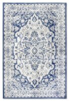 Villeroy & Boch Kurzflor Teppich Gabrielle Creme Blau