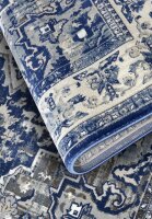 Villeroy & Boch Kurzflor Teppich Jehanne Blau Creme