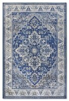 Villeroy & Boch Kurzflor Teppich Jehanne Blau Creme