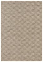 Elle Decoration In- & Outdoor Teppich Dreux Natur Braun