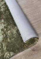 Elle Decoration Cosy Hochflor Teppich Calida Dschungelgrün