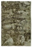 Elle Decoration Cosy Hochflor Teppich Calida Dschungelgrün