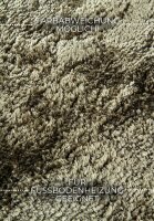 Elle Decoration Cosy Hochflor Teppich Calida Dschungelgrün Rund