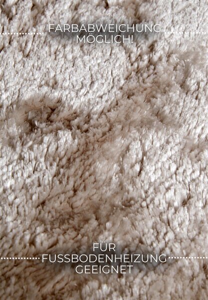 Elle Decoration Cosy Hochflor Teppich Calida Creme