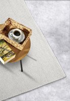 Elle Decoration Wollteppich Pradesh Natur Weiß