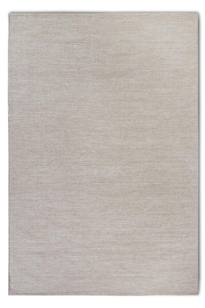 Elle Decoration Wollteppich Pradesh Linen Weiß