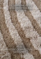 Elle Decoration Gallery Hochflor Teppich Pigment Beige