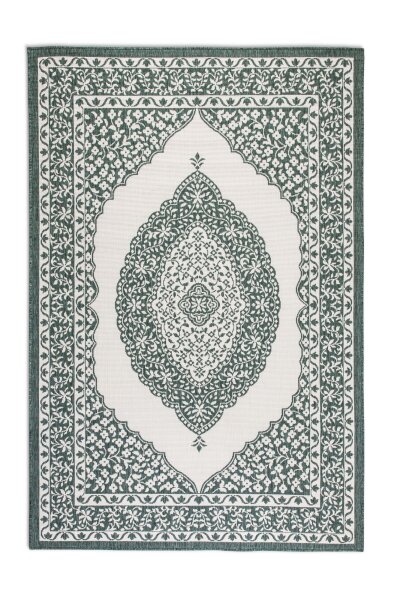 Elle Decoration Gemini In- und Outdoor Wendeteppich Meekly Grün