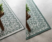 Elle Decoration Gemini In- und Outdoor Wendeteppich Meekly Grün