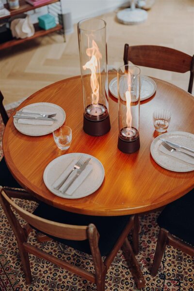 SPIN air 900 Tischfeuer rostbraun