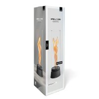 SPIN air 1200 Tischfeuer matt schwarz