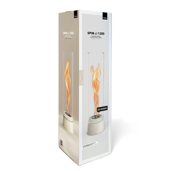 SPIN air 1200 Tischfeuer creme