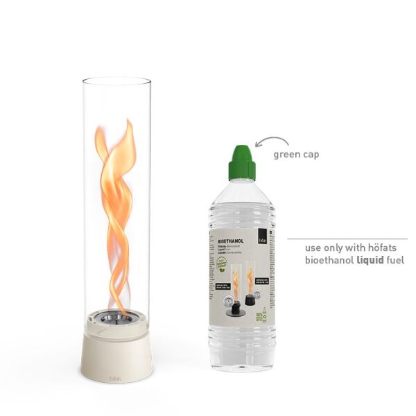 SPIN air 1200 Tischfeuer creme