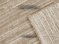 Elle Decoration Gemini In- und Outdoor Wendeteppich Mèlange Linen