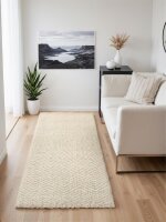 Elle Decoration Majoli Jute & Wollteppich Herringbone...