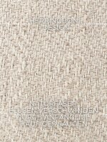 Elle Decoration Majoli Jute & Wollteppich Herringbone Majoli Natur Weiß