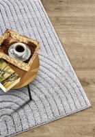 Elle Decoration New York Design Teppich Panglao Hellgrau