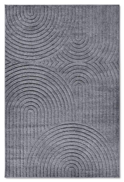 Elle Decoration New York Design Teppich Panglao Anthrazit 80cm x 120cm