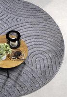 Elle Decoration New York Design Teppich Panglao Anthrazit...