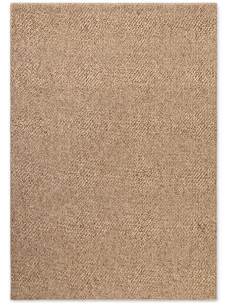Elle Decoration Rocco Woll-Optik Teppich Rocco Karamell