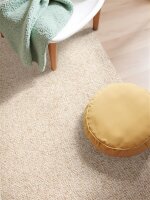 Elle Decoration Rocco Woll-Optik Teppich Rocco Creme