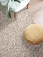 Elle Decoration Rocco Woll-Optik Teppich Rocco Creme Multifarben